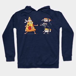 Pizza Vs Sushi Hoodie